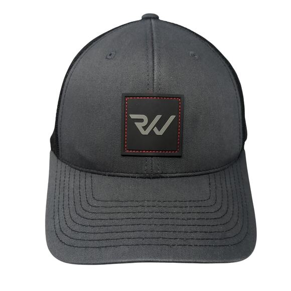 Redwrx Patch Snapback Trucker Hat Gray One Size Mesh Back Hoyt Archery - Picture 1 of 9